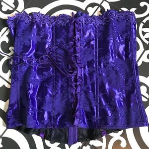 Sexy Waist Cincher Under Bust Lace Up Corset